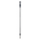 Manche téléscopique ergonomique aluminium : 102-187 cm