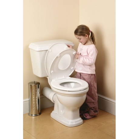 Abattant avec réducteur de toilettes
