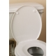 Abattant avec réducteur de toilettes