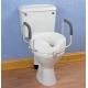 Siège de toilettes avec accoudoirs
