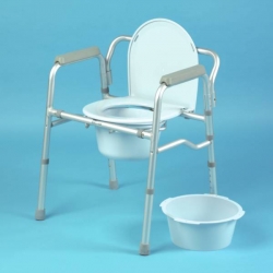 Chaise percée pliable