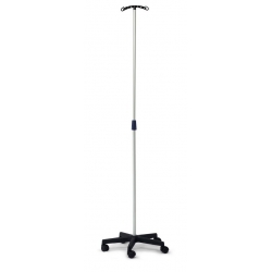 Tige porte-sérum en aluminium Invacare®Porteo