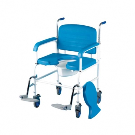 Chaise percée à roulettes XXL max 254kg