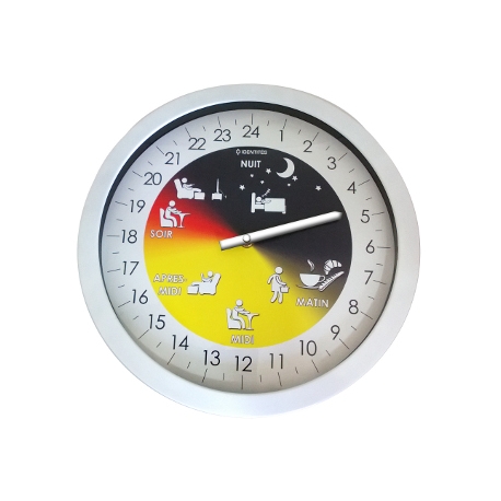Horloge 24 heures