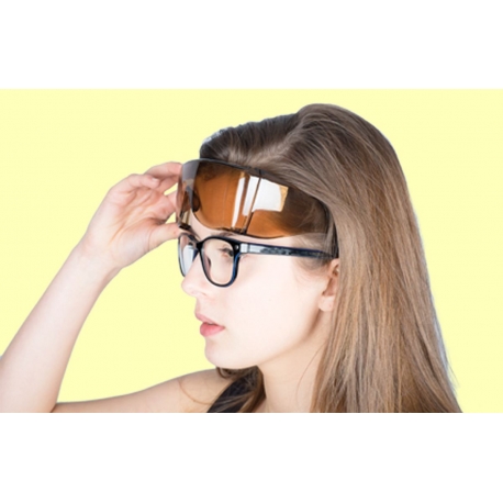 Sur-lunettes teintées