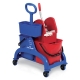 Chariot de lavage bi-bacs