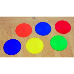 Lot de 6 marques rondes