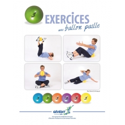 Livre d'exercices avec ballon paille