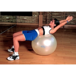 Gymnic Plus 75 cm blanc nacré