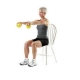 Balle poids souple 1,5kg Rouge