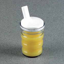 Tasse anti-renversement transparent petite ouverture