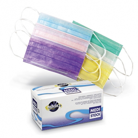 Masque de chirurgie bleu à lanière