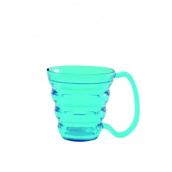Tasse Ergo Identités néon bleue