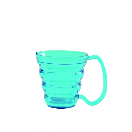 Tasse Ergo Identités néon bleue