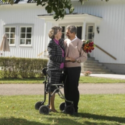 Rollator 4 roues, hauteur d'assise 530 mm DOLOMITE MELODY M