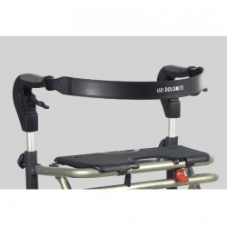 Rollator 4 roues pour hémiplégie droite, système de freinage à gauche, hauteur d'assise 610 mm DOLOMITE MELODY L HPR