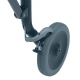 Rollator 4 roues pour hémiplégie gauche, système de freinage à droite, hauteur d'assise 530 mm DOLOMITE MELODY M HPL