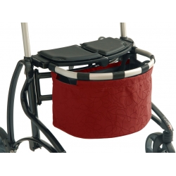 Grand panier en demi-lune pour nouveau JAZZ, coloris rouge