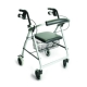 Rollator Days argent avec panier