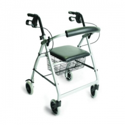 Rollator Days argent avec panier