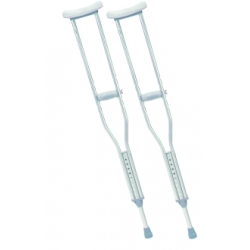 Paire de béquilles axillaire adulte (1296787 – 24,40 €)