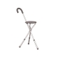 Canne siège trépied pliable ajustable en hauteur