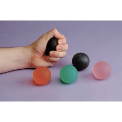 Balle en gel pour exercices de la main vert
