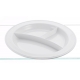 Assiette compartimentée