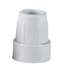 Embout gris 22 m - en PVC l'unité