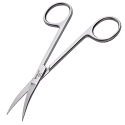 Ciseaux d'iridectomie courbes 11,5 cm