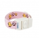Garrot clip enfant rose