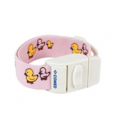 Garrot clip enfant rose