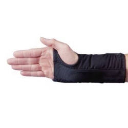 Attelle de poignet D-Ring Noir Gauche M