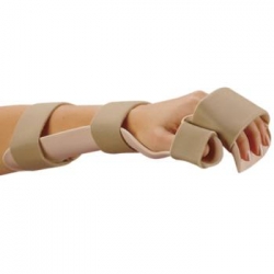 Attelle de repos préformée avec sangles M Gauche