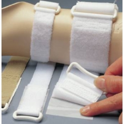 Sangles auto-adhésives à boucles en D 5x30cm (x10)