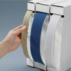 Ruban velours Securable II 2,5x23m Blanc