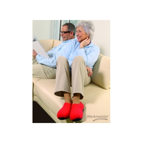Chaussons de relaxation chauffants