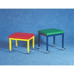 Tabouret de thérapie à roulettes Vert