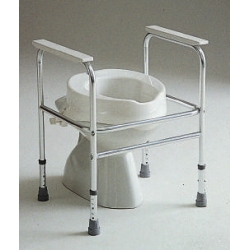 Cadre de toilettes en aluminium Invacare®Adeo