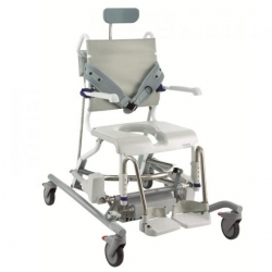 Aquatec®Ocean E-Vip Chaise de douche avec hauteur réglable