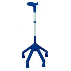 Canne quadripode main droite
