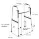 Cadre de marche pliant Invacare®Brio