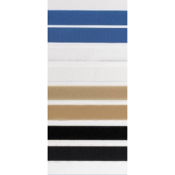 RUBAN NOIR AUTO ADHESIF VELOURS LARGE NOIR 25M X 5CM