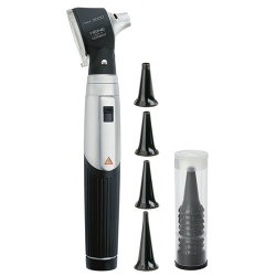 Otoscope Mini 3000 F.O à piles Eclairage XHL - 5 spéculums AllSpec + 4 réutilisables