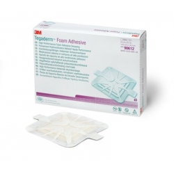 Pansement Tegaderm Foam Adhesive carré 14,3x14,3 cm La boite de 10