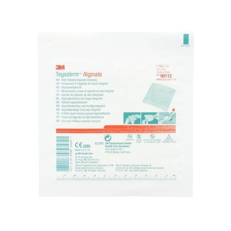 Pansement Tegaderm Alginate 10x10 cm carré x10pièces