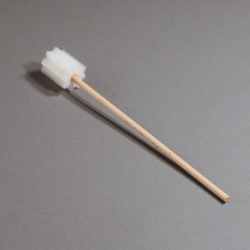 Bâtonnets mousse blanche embout ETOILE 8 RACLETTES x100