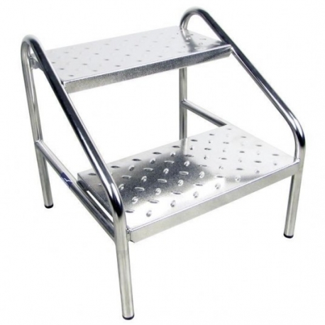Marchepied inox 2 marches