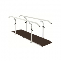 Barres parallèles avec socle Longueur : 4 m