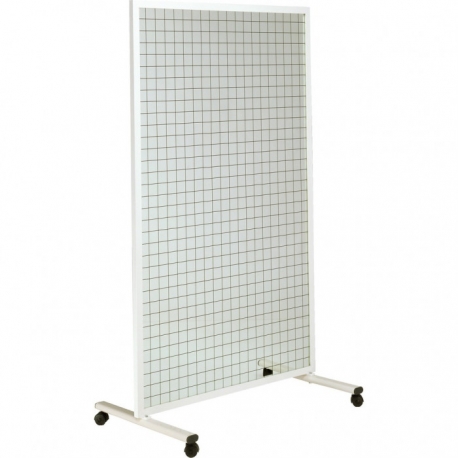 Miroir basculant à roulettes